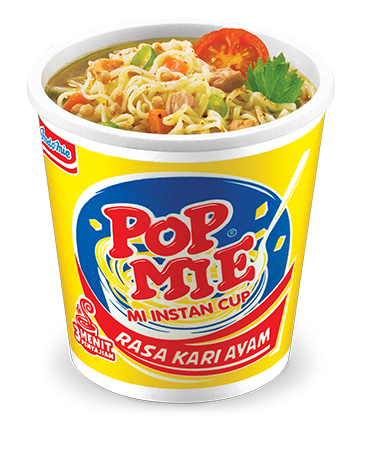 pop mie rasa kari ayam